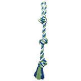 Dogit® Multicolored 3 Knot Looped Tug Dog Toy I000294