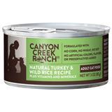 Canyon Creek Ranch® Natural Turkey & Wild Rice Recipe Can Cat Food 3oz. I001499