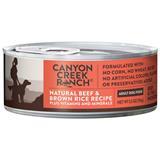 Canyon Creek Ranch® Natural Beef & Brown Rice Can Dog Food, 5.5 oz. I001514