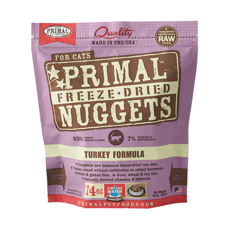 Primal™ Freeze-Dried Turkey Formula for Cats I002460