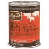Merrick® Grain Free 96% Real Beef + Lamb + Buffalo 13.2 oz. I002774
