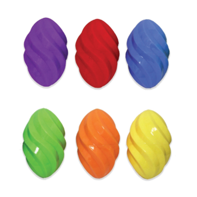 Multipet Ruff Enuff Spiral Ball 4 in. CareALot Pet Supply