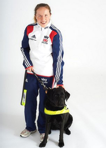 Guide Dog For Paralympic Cyclist