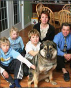 Schmichael and his family