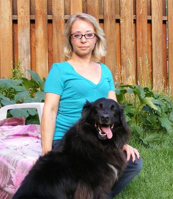 Vicious and her owner Angie Prime. (Photo Courtesy of Angie Prime)