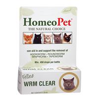 Homeopet&#174; WRM Clear for Cats 15 ml 77559
