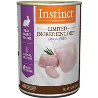 Instinct Limited Ingredient Diet Grain-Free Real Rabbit Recipie Wet Dog Food 13.2oz I017300