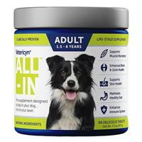 Vetericyn ALL-IN Life Stage Supplement Adult Chewable Tablets 90 ct. I020702