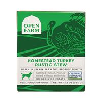 Open Farm Homestead Turkey Rustic Stew Wet Dog Food 12.5 oz