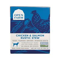 Open Farm Chicken &amp; Salmon Rustic Stew Wet Dog Food 12.5 oz