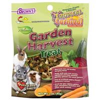 Brown&#39;s Tropical Carnival Garden Harvest Treat 3oz  I031351
