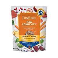 Instinct Longevity 100% Freeze-Dried Raw Meals Grass-Fed Beef Recipe for Adults 7+ 16oz I032037