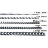 Titan Steel Chain Chokes 2.5mm