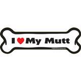 I Love My Mutt Bone Magnet 7&quot; 19050382
