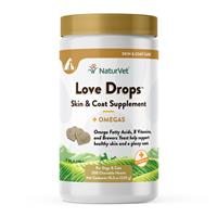 NaturVet&#174; Love Drops™ Yeast &amp; Garlic Tabs 200 ct. 2236