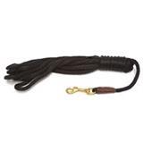 Checkcord/Obedience Black 20 ft. x 5/16  in.