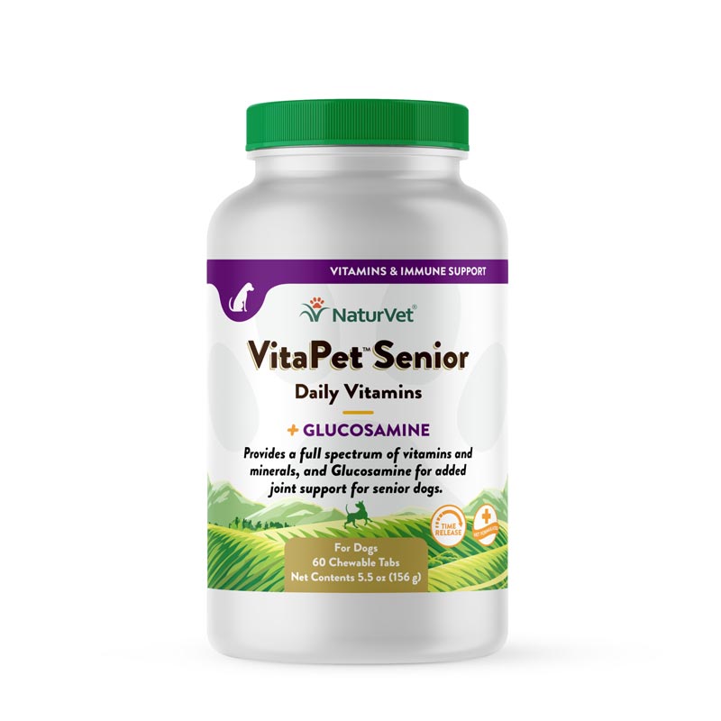 NaturVet &#174; VitaPet Plus ™  with Glucosamine for Dogs 4282e