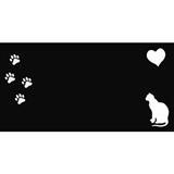 Granite Memorial Stone Cat 3/8 in x6 in x12 in