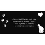 Granite Personalized Memorial Stone With Your Pet&#39;s Picture 47101e