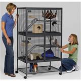 Midwest&#174; Critter Nation™ Double Unit with Stand 36 in L x 24 in W x 63 in H