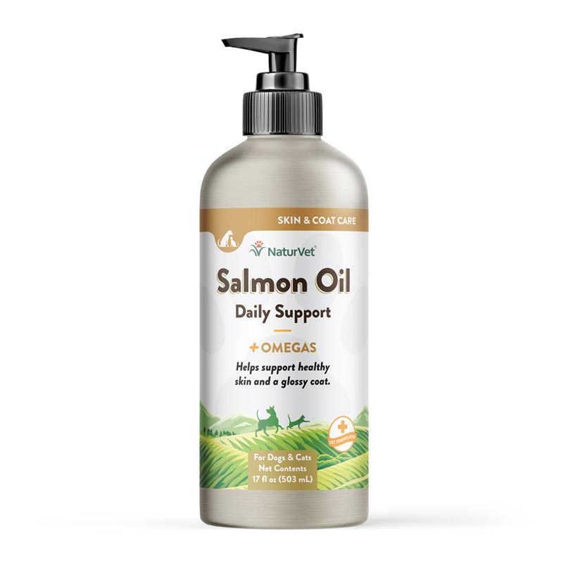 NaturVet &#174;  Unscented Salmon Oil 7930b