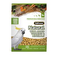 ZuPreem AvianMaintenance Natural Diet 3 lb Large Parrot 88685