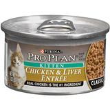 Purina Pro Plan &#174; Chicken &amp; Liver Entr&#233;e Kitten Food 3 oz. 92197