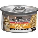 Purina Pro Plan &#174; Chicken &amp; Rice Entr&#233;e in Gravy  Cat Food 3 oz. 92203