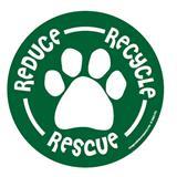 Paw Magnets Reduce, Recycle, Rescue 29058