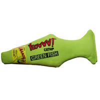 Yeowww! Green Fish Catnip Toy 73281