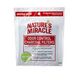 Nature&#39;s Miracle 2Pk Litterbox Charcoal Filter 75917