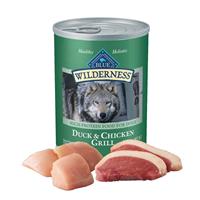 Blue Buffalo BLUE™ Wilderness™ Duck &amp; Chicken Grill Can Dog Food, 12.5 oz. 7820641