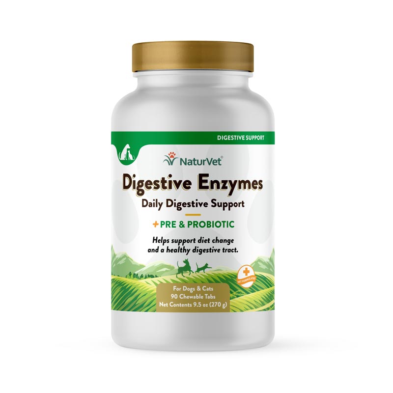 NaturVet&#174; Digestive Enzyme Tablets 90 ct. I001647