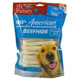 Pet Factory 100% American Beefhide Chip Rolls, 18 pk. I002561