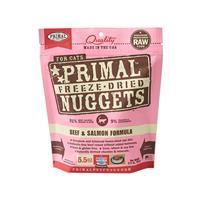 Primal Freeze-Dried Nuggets Beef &amp; Salmon Formula Cat Food  I002834e