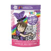 WERUVA b.f.f. Best Feline Friend Tuna &amp; Beef Baby Cakes Recipe in Gravy Pouch 3oz I003065