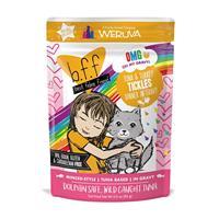 WERUVA b.f.f. Best Feline Friend Tuna &amp; Turkey Tickles Recipe in Gravy Pouch 3oz I003083