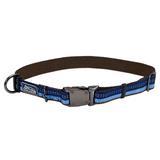 Coastal K9 Explorer Adjustable Reflective Sapphire Collar I006394b