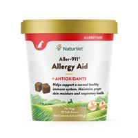 NaturVet&#174; Aller-911&#174; Allergy Aid Plus Antioxidants Soft Chews for Dogs I007161