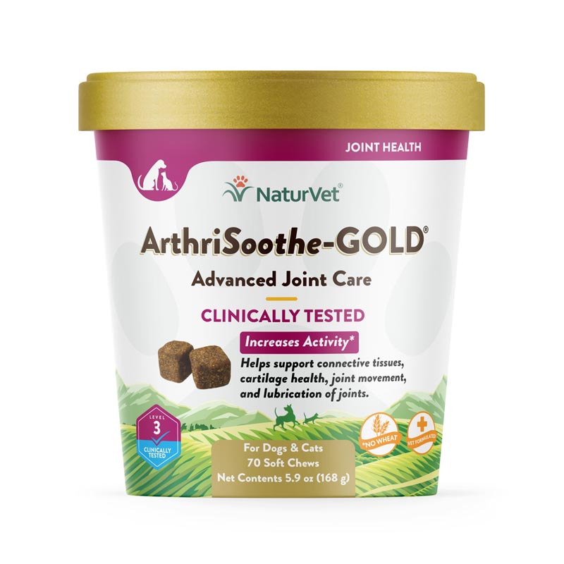 NaturVet&#174; ArthriSoothe&#174;-Gold Advanced Care Level 3 Support for Small Breeds Soft Chews 70 ct. I007162
