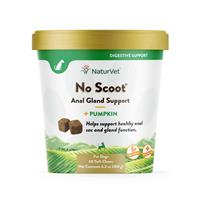 NaturVet&#174; No Scoot&#174; Plus Pumpkin Soft Chews for Dogs 60 ct.  I007164