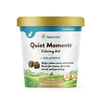 NaturVet&#174; Quiet Moments™ Calming Aid Plus Melatonin Soft Chews 70 ct. I007165