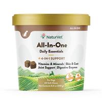 NaturVet&#174; All-In-One 4-IN-1 Support Soft Chews I007830b