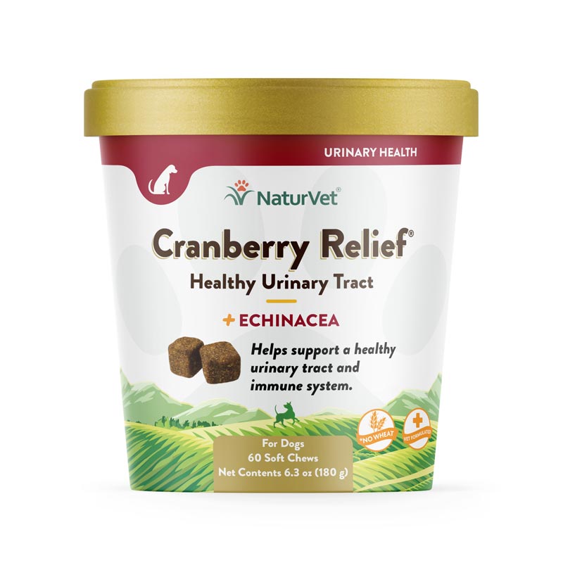NaturVet&#174; Cranberry Relief&#174; Plus Echinacea Soft Chews for Dogs 60ct I007832