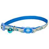 Coastal&#174; Safe Cat&#174; Glow in the Dark Adjustable Breakaway Collar Blue Fish I008466