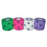 Co-Flex&#174; PetFlex&#174; Assorted Paw Print Patterned Bandages I008777b