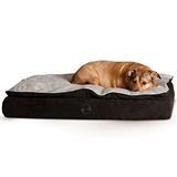 K &amp; H™ Feather-Top Ortho Bed™ Black &amp; Gray 30&quot; x 40&quot; I009889