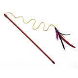 Feather Dangler Pole Cat Toy 18&quot; Z07723402437