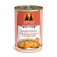 WERUVA Jammin’ Salmon with Chicken &amp; Salmon in Pumpkin Soup Canned Dog Food 14 oz. 111545