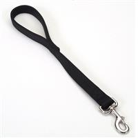 Coastal Double-Ply Traffic Dog Leash Black 1” x 24” 292401